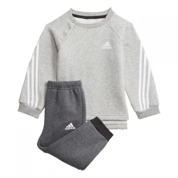 adidas Future Icons 3-Stripes Jogger Kids - Medium Grey Heather / White