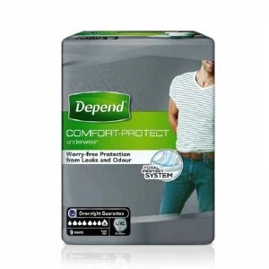Depend Comfort Protect Underwear For Men Large-XL - 9 Pants