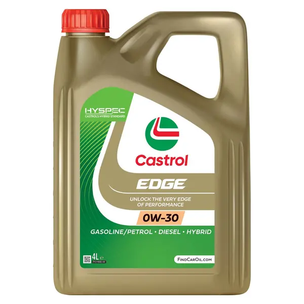 Castrol Engine oil Castrol EDGE 0W-30 Capacity: 4l, Synthetic Oil 15F640