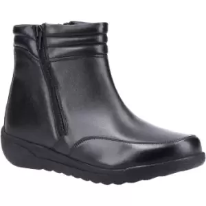 Fleet & Foster Morocco Twin ZIP Ankle Boot Female Black UK Size 6
