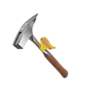 Estwing E239MM Roofer&apos;s Pick Hammer Leather Grip - Milled Face