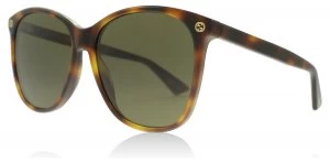 Gucci 0024S Sunglasses Havana 002 58mm