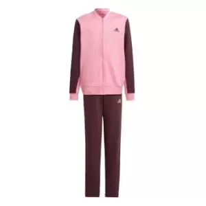adidas Together Back to School AEROREADY Tracksuit Kids - Bliss Pink / Shadow Maroon