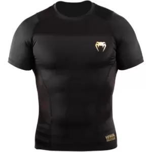 Venum Get Fit Short Sleeve Base Layer Top Mens - Black