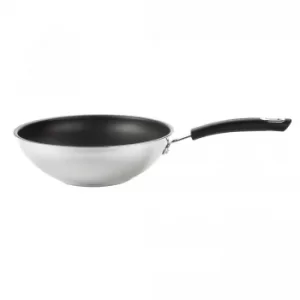 Circulon Total Stainless Steel 26cm Stirfry Silver