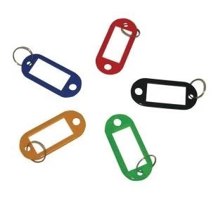 Q-Connect Key Fobs Assorted Pack of 100 KF10869