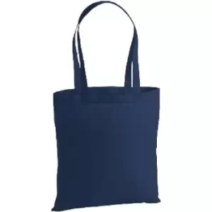 Premium Cotton Tote Bag (One Size) (French Navy) - Westford Mill