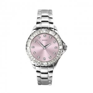 Seksy Pink And Silver Fashion Watch - 2947