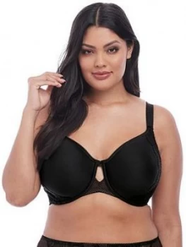 Elomi Elomi Charley Underwired Bandless Spacer Moulded Bra (second Sizes), Black, Size 46E, Women