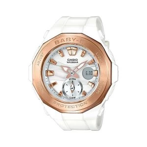 Casio Baby-G Standard Analog-Digital Watch BGA-220G-7A - White