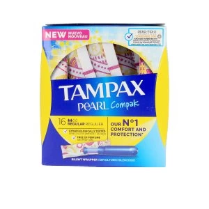 TAMPAX PEARL COMPAK tampon regular 16 uds