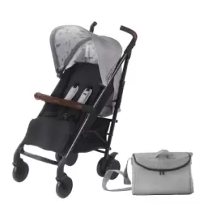 My Babiie Mb52 Dreamiie By Samantha Faiers Safari Stroller (with Seat Liner Changing Bag And Leatherette)