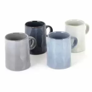 Barbary & Oak Relic Mug, Set Of 4 - Multiple Colours