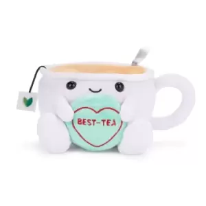 Swizzels Love Hearts 20cm Best - Tea Tea Cup Soft Toy