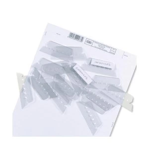 Elba Verticfile Tabs Plastic for Suspension Files Pack of 25