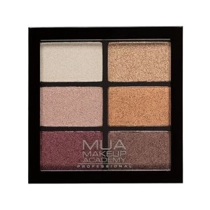MUA Professional 6 Shade Palette Rusted Wonders Multi