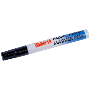 Ambersil 32494-AA Aqua Paint Marker Pen 4mm - Black