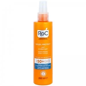 RoC Soleil Protexion+ Protective Moisturising Lotion in Spray SPF 50+ 200ml
