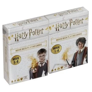 Harry Potter Double Deck (Movies 1-8) Playing Cards