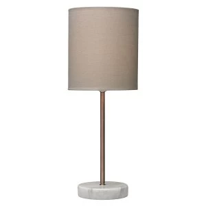Village At Home Bianco Table Lamp - Copper