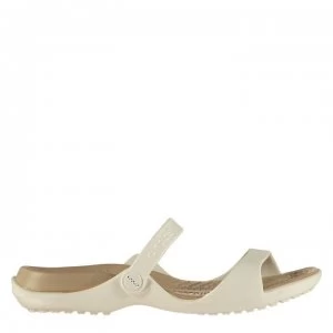 Crocs Cleo Sandal Ladies - Oyster/Gold