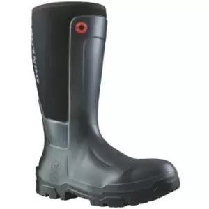 Dunlop Mens Snugboot Workpro Slip On Safety Boot (4 UK) (Black) - Black