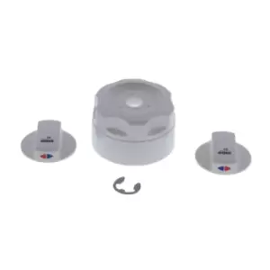 Mira Control 'H'andle Assembly White - 622434