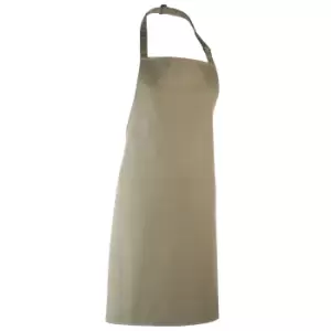 Premier Colours Bib Apron / Workwear (Pack of 2) (One Size) (Olive)
