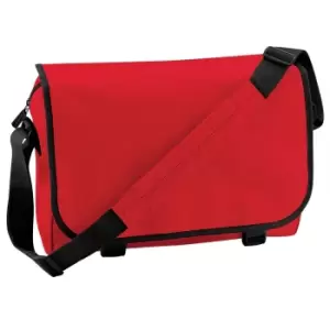 Bagbase Adjustable Messenger Bag (11 Litres) (one Size, Classic Red)