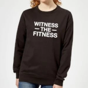 Witness the Fitness Womens Sweatshirt - Black - 3XL - Black