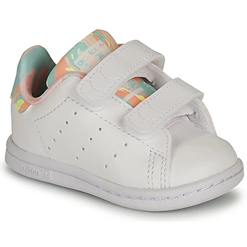 adidas STAN SMITH CF I Girls Childrens Shoes Trainers in White