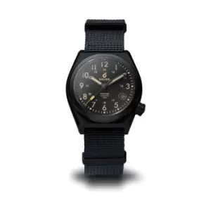 BOLDR VENTURE BLACK DAWN Nylon Strap Automatic Wristwatch