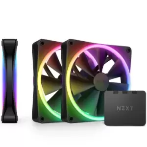 NZXT 3xF120 RGB DUO & RGB Black Fans