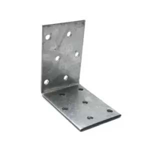 Moderix Heavy Duty Zinc Plated Reinforced Corner Angle Bracket - Size 60 x 60 x