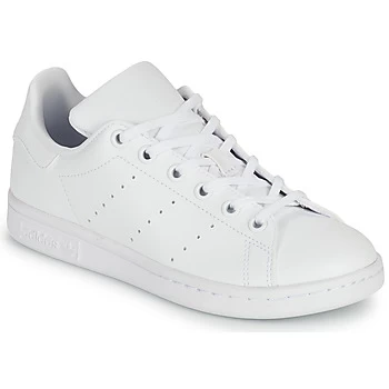 adidas STAN SMITH J SUSTAINABLE boys's Childrens Shoes Trainers in White kid
