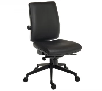 TEKNIK Ergo Plus Ultra Faux-Leather Operator Chair - Leather Look
