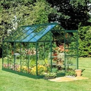 BQ Metal 6x10 Toughened safety glass greenhouse