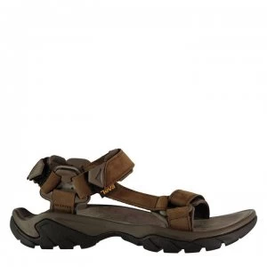 Teva Terra Fi 5 Leather Sandals Mens - Brown