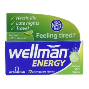 Vitabiotics Wellman Energy Lime