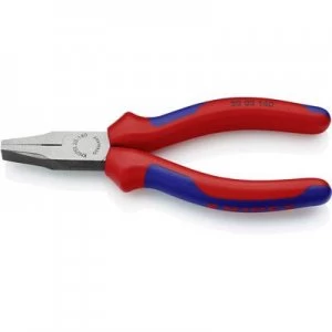 Knipex 20 02 140 Workshop Flat nose pliers Straight 140 mm