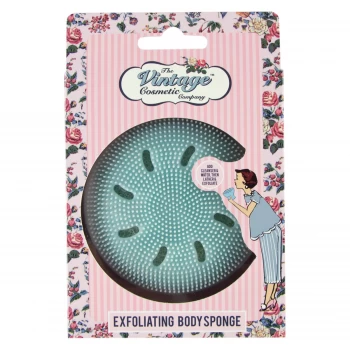 The Vintage Cosmetic Company Exfoliating Body Sponge - Blue