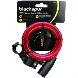 Blackspur Heavy Duty Cable Lock 72"