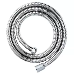 Showerdrape Double Spiral Stainless Steel Shower Hose In Chrome - 1.5M X 11Mm