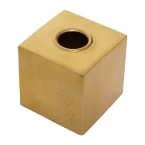Hammered Gold Finish Tissue Box