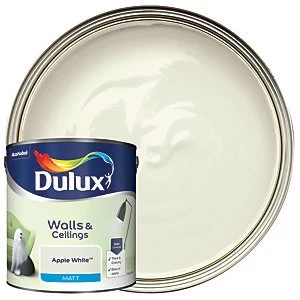 Dulux Apple White Matt Emulsion Paint 2.5L