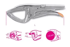 Beta Tools 1051L Double Jointed Self-Locking Pliers (Large Capacity) 010510100