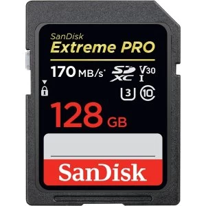 SanDisk Extreme PRO 128GB SDXC Memory Card