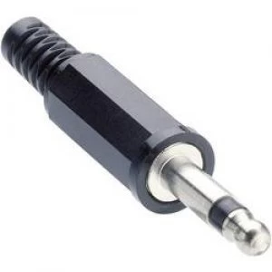 3.5mm audio jack Plug straight Number of pins 2 Mono Black Lumberg KLS 2
