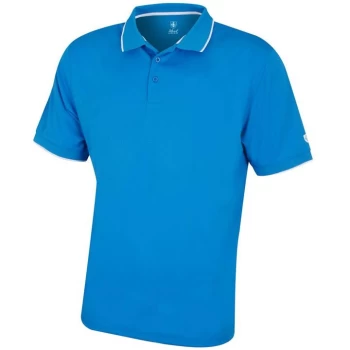 Island Green Performance Polo Golf Shirt Mens - Sky Azure