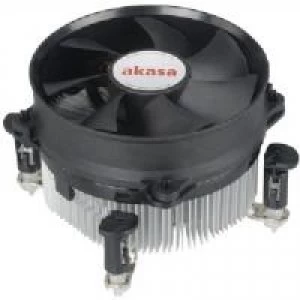 Akasa AK-CCE-7104EP computer cooling component Processor Cooler 9.2cm Black Silver